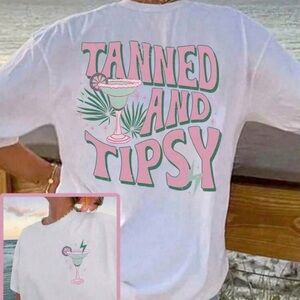 Tanned & Tipsy Graphic Tee